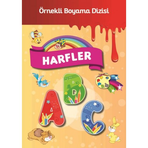 Örnekli Boyama - Harfler