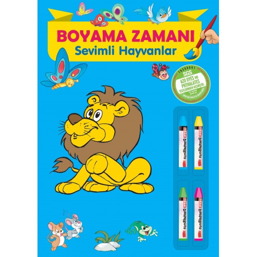 Boyama Zamanı: Sevimli Hayvanlar