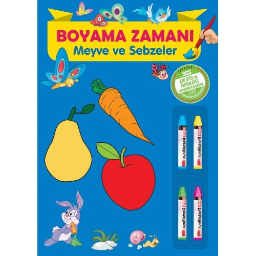 Boyama Zamanı: Meyve ve Sebzeler