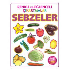 Renkli ve Eğlenceli Çıkartmalar Sebzeler