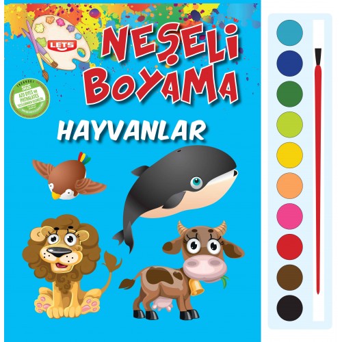 Neşeli Boyama - Hayvanlar