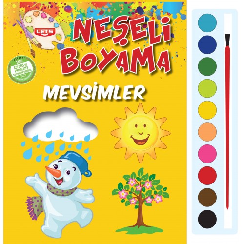 Neşeli Boyama - Mevsimler