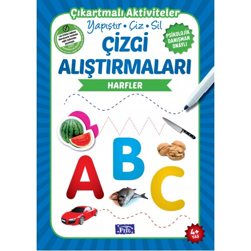 Harfler - Çizgi Alıştırmaları