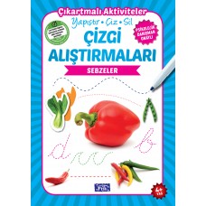 Sebzeler - Çizgi Alıştırmaları