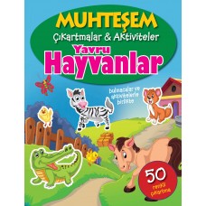 Muhteşem Çıkartmalar ve Aktiviteler - Yavru Hayvanlar