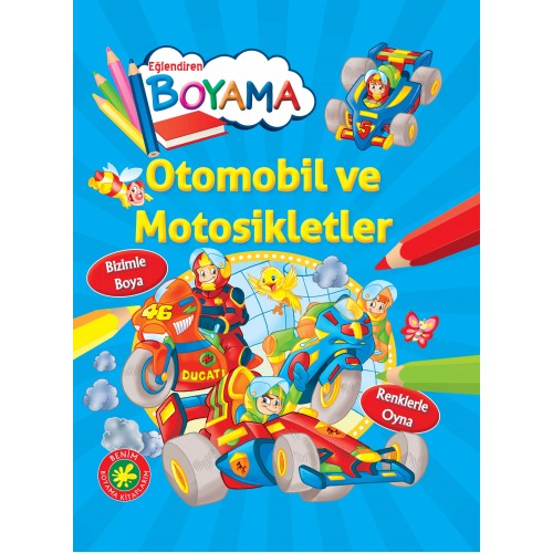 Eğlendiren Boyama - Otomobil ve Motosikletler