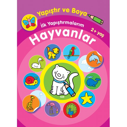 Yapıştır ve Boya İlk Yapıştırmalarım - Hayvanlar