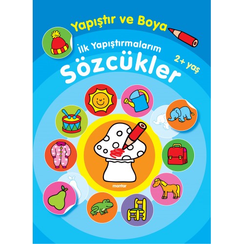 Yapıştır ve Boya İlk Yapıştırmalarım - Sözcükler