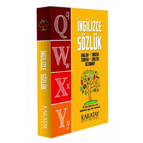 İngilizce Sözlük - Karton Kapak