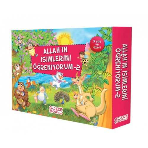 Allahın İsimlerini Öğreniyorum - 2 (10 Kitap Takım)