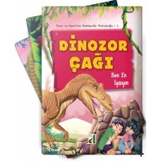 Tuna ve Suna'nın Zamanda Yolculuğu - Dinozor Çağı (10 Kitap Takım)