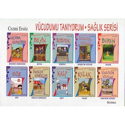 Vücudumu Tanıyorum Sağlık Serisi (10 Kitap)