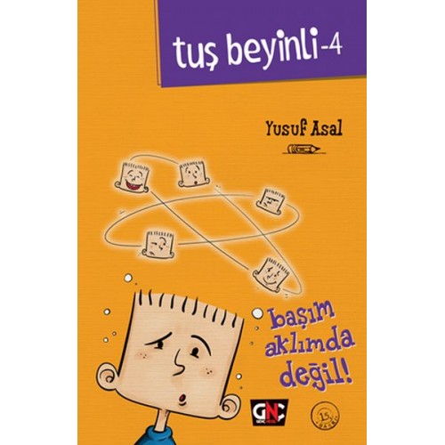 Tuş Beyinli 4 - Başım Aklımda Değil (Ciltli)