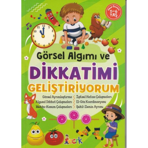 Görsel Algımı ve Dikkatimi Geliştiriyorum- 5-6 Yaş