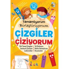 Çizgiler Çiziyorum - Tamamlıyorum Birleştiriyorum