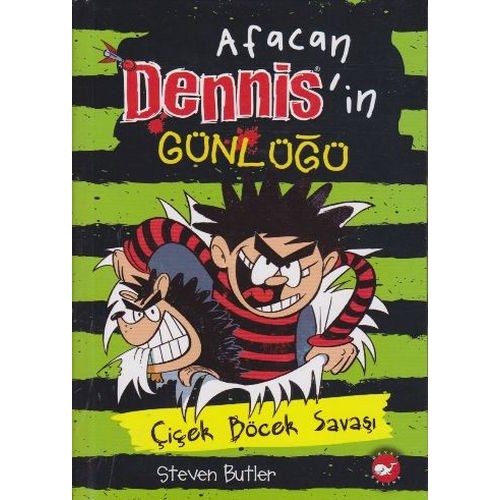 Afacan Dennis'in Günlüğü 2 - Çiçek Böcek Savaşı (Ciltli)