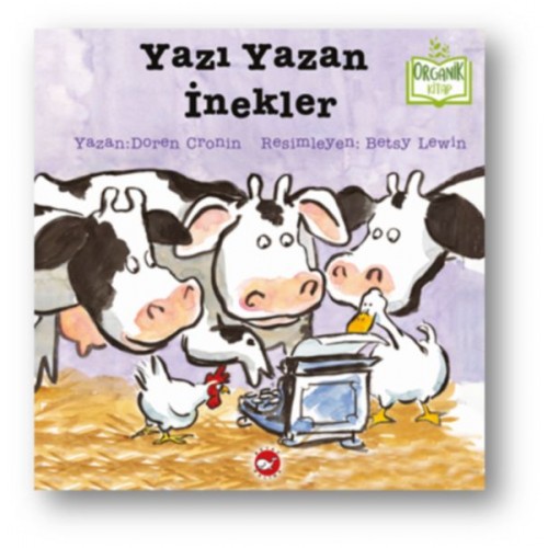 Yazı Yazan İnekler (Ciltli) - Organik Kitaplar