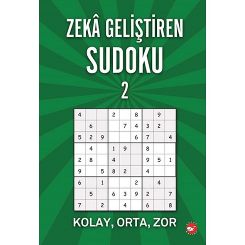 Zeka Geliştiren Sudoku - Kolay - Orta - Zor