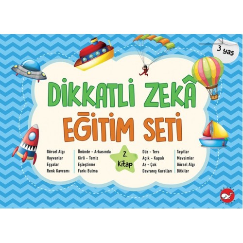 Dikkatli Zeka Eğitim Seti 2. Kitap 3