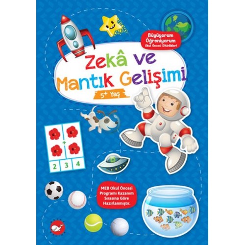 Büyüyorum Öğreniyorum Okul Öncesi Etkinlikleri - Zekâ ve Mantık Gelişimi 5+Yaş