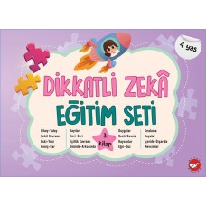 Dikkatli Zekâ Eğitim Seti 3. Kitap (4 Yaş)