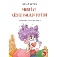 Monti Ve Çizgili Kalpler Defteri