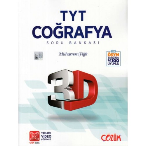 3D TYT Coğrafya Soru Bankası (Yeni)