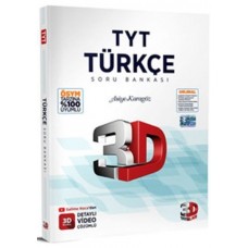 3D Yayınları  TYT Türkçe Tamamı Video Çözümlü Soru Bankası