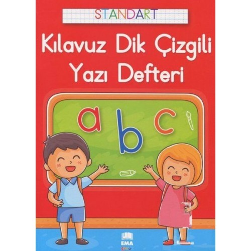 Renkli Standart Kare Çizgili Yazı Defteri A4 Ebat