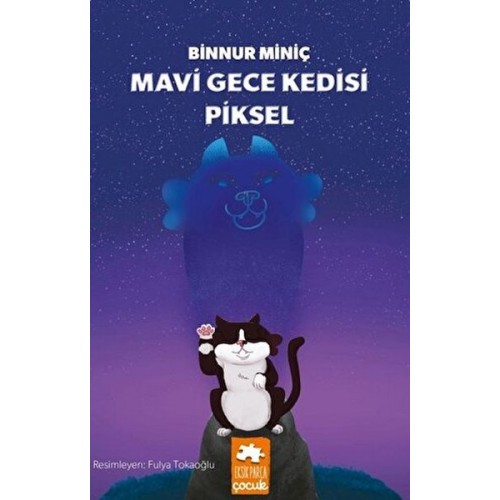 Mavi Gece Kedisi Piksel