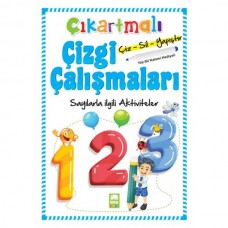 Çıkartmalı Çizgi Çalışmaları Sayılarla İlgili Aktiviteler