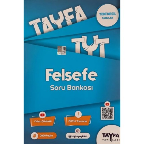 Tayfa TYT Felsefe Soru Bankası (Yeni)