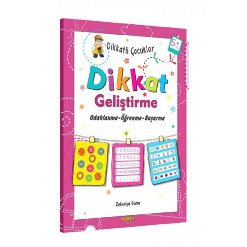 Dikkatli Çocuklar - Dikkatli Geliştirme 5+Yaş