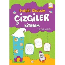 Evdeki Okulum Çizgiler Kitabım 4+Yaş