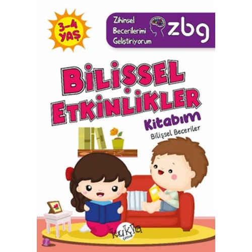 ZBG 3-4 Yaş Bilişsel Etkinlikler Kitabım