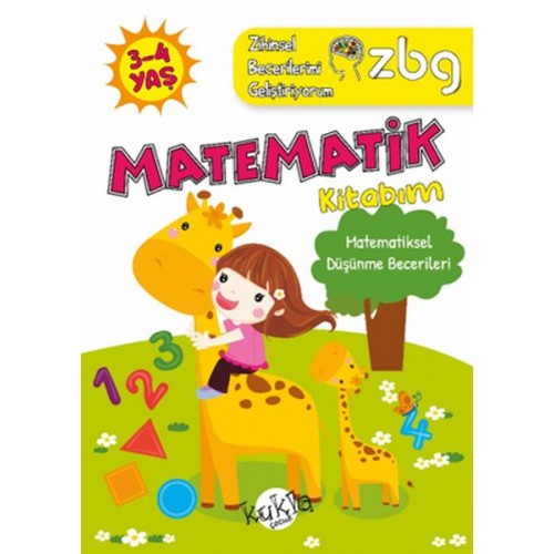 ZBG 3-4 Yaş Matematik Kitabım