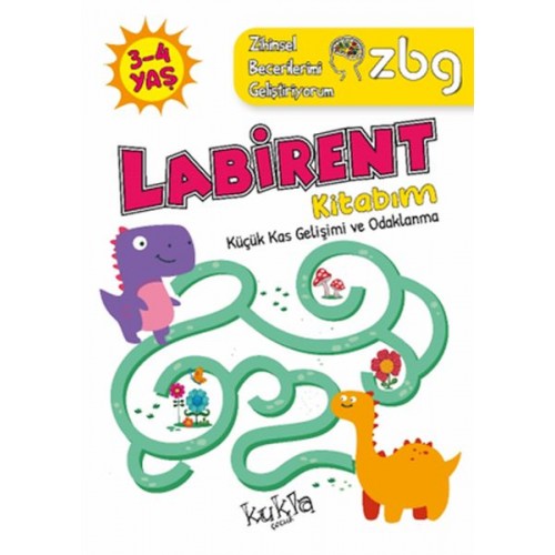 ZBG 3-4 Yaş Labirent Kitabım