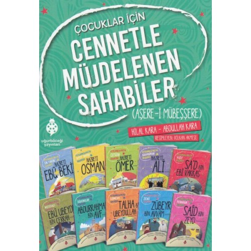 Cennetle Müjdelenen Sahabiler Seti (10 Kitap)