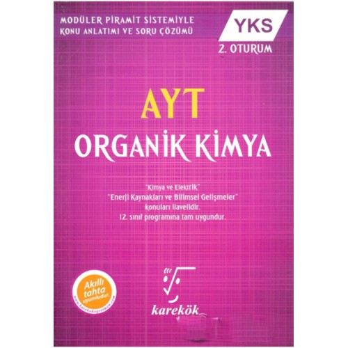 Karekök AYT Organik Kimya YKS 2.Oturum (Yeni)