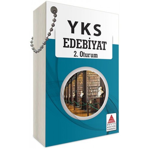 Delta Kültür YKS 2. Oturum Edebiyat Kartları