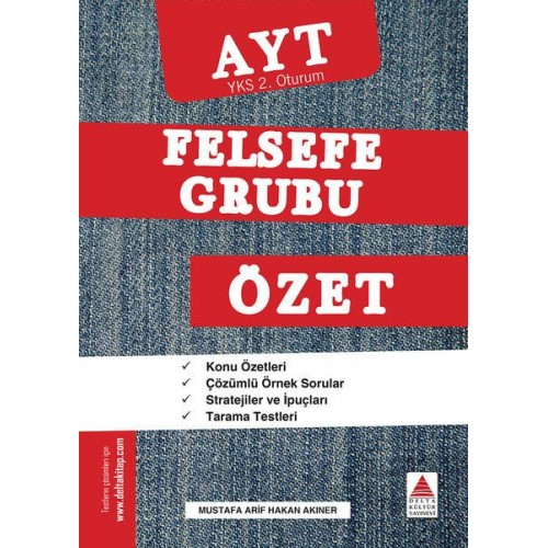 Delta Kültür YKS 2. Oturum Felsefe Grubu Özet