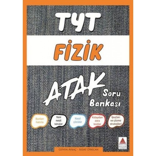 Delta TYT Fizik Atak Soru Bankası (Yeni)