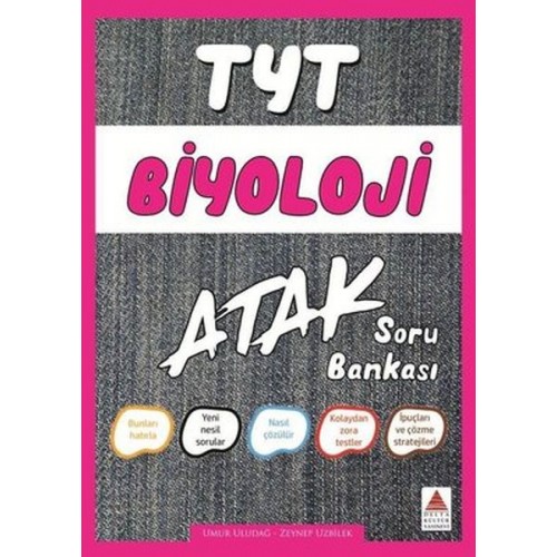 Delta TYT Biyoloji Atak Soru Bankası (Yeni)