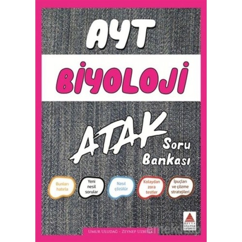 Delta AYT Biyoloji Atak Soru Bankası (Yeni)