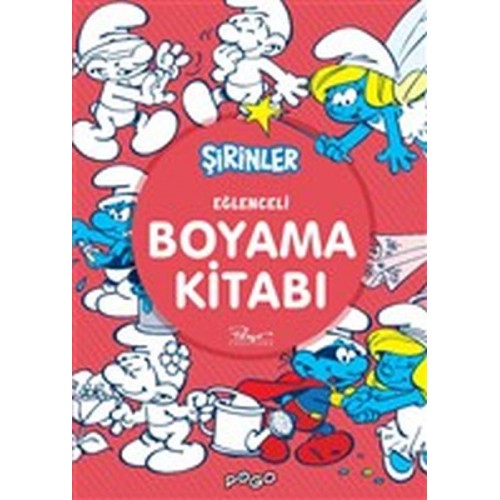 Eğlenceli Boyama Kitabı - Şirinler