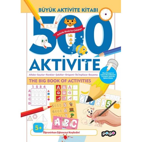 Büyük Aktivite Kitabı - 500 Zeka Oyunu