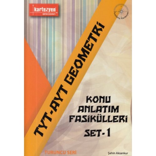 Kartezyen TYT AYT Geometri Konu Anlatım Fasikülleri Set 1 (Yeni)