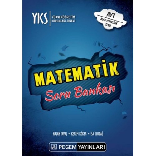 Pegem 2019 YKS AYT Matematik Soru Bankası (Yeni)