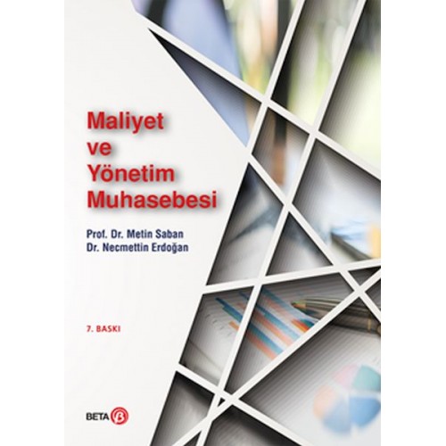 Maliyet ve Yönetim Muhasebesi