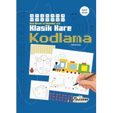 Klasik Kare Kodlama Mavi Kitap